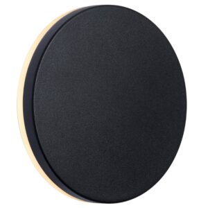 Nordlux Černé kovové venkovní nástěnné LED světlo Artego 15 cm