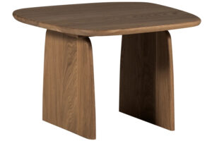 WOOOD Hnědý dubový konferenční stolek Tablo 60 x 60 cm