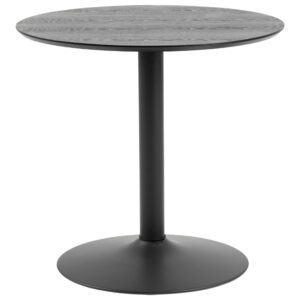 Scandi Černý bistro stolek Izzy 80 cm