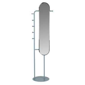 Zuiver Modré kovové stojací zrcadlo VERO 179 cm