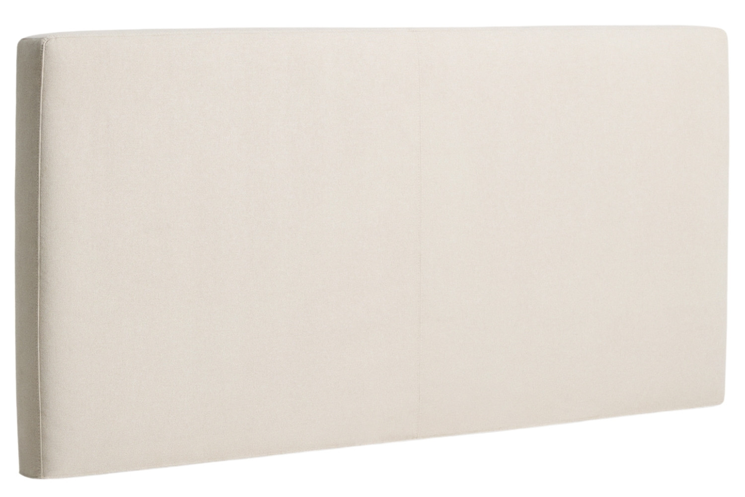 Kave Home Béžové čalouněné čelo k posteli Blok 180 cm
