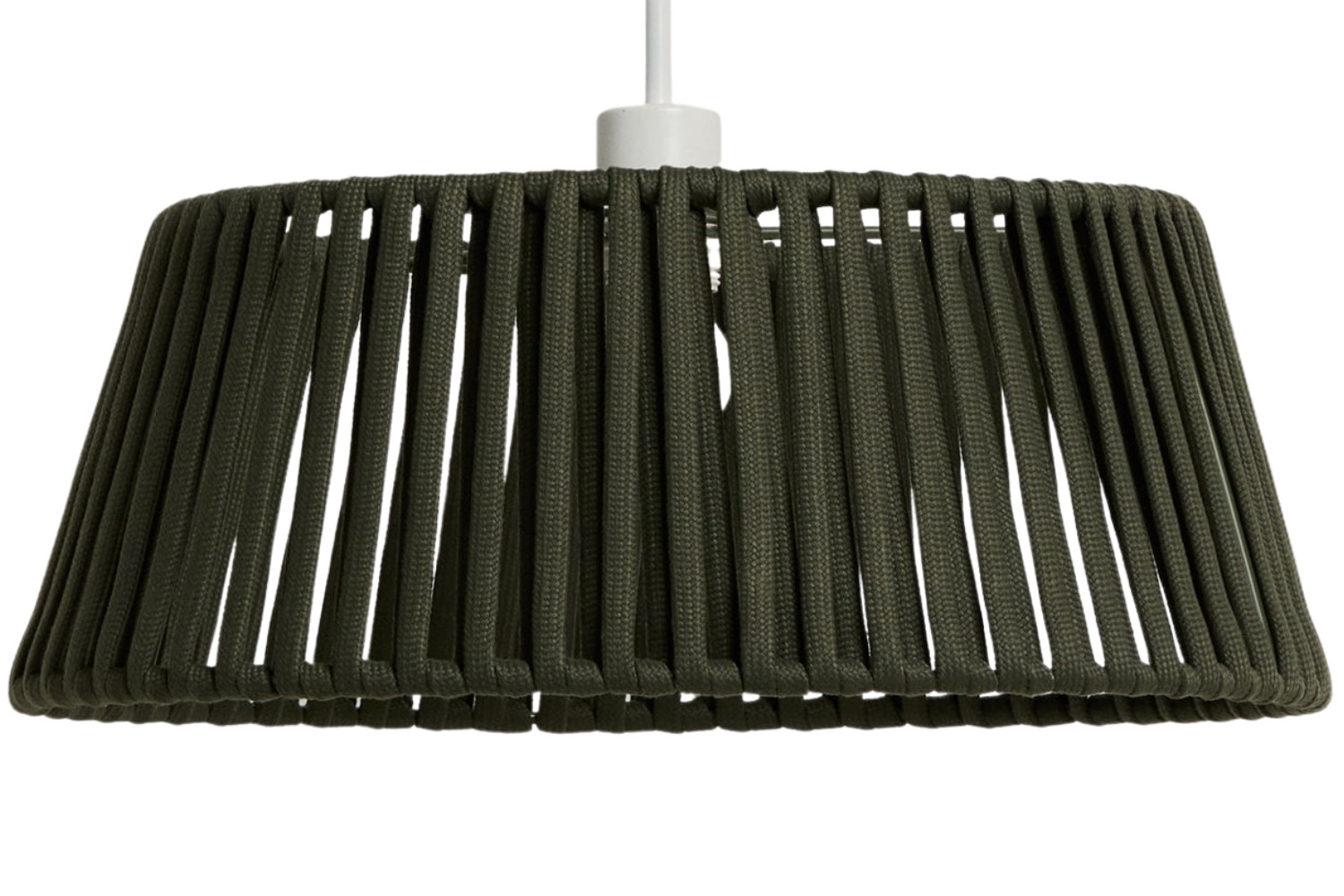 Kave Home Zelené závěsné stínidlo Aldet  Ø 46 cm