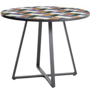 Kave Home Barvený zahradní stůl Tella Ø 120 cm