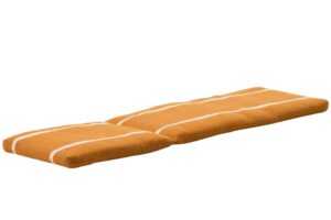 Kave Home Oranžový polštář na lehátko Daila 50 x 175 cm