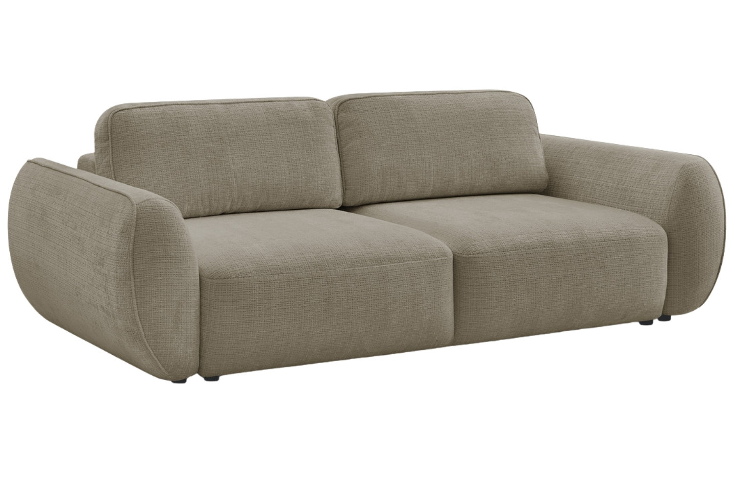 Bobochic Paris Světle hnědá rozkládací pohovka Denise 250 cm