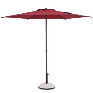 Bizzotto Červený slunečník Samba Ø 270 cm