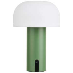 Nordic Living Zelená dobíjecí zahradní LED lampa Sohy