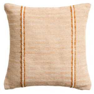 Kave Home Oranžový povlak na polštář Drati 45 x 45 cm