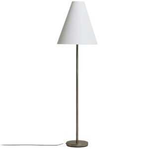 Kave Home Bronzová kovová stojací lampa Navat 153 cm