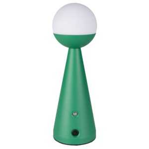 Zuiver Zelená kovová dobíjecí stolní LED lampa BELLO