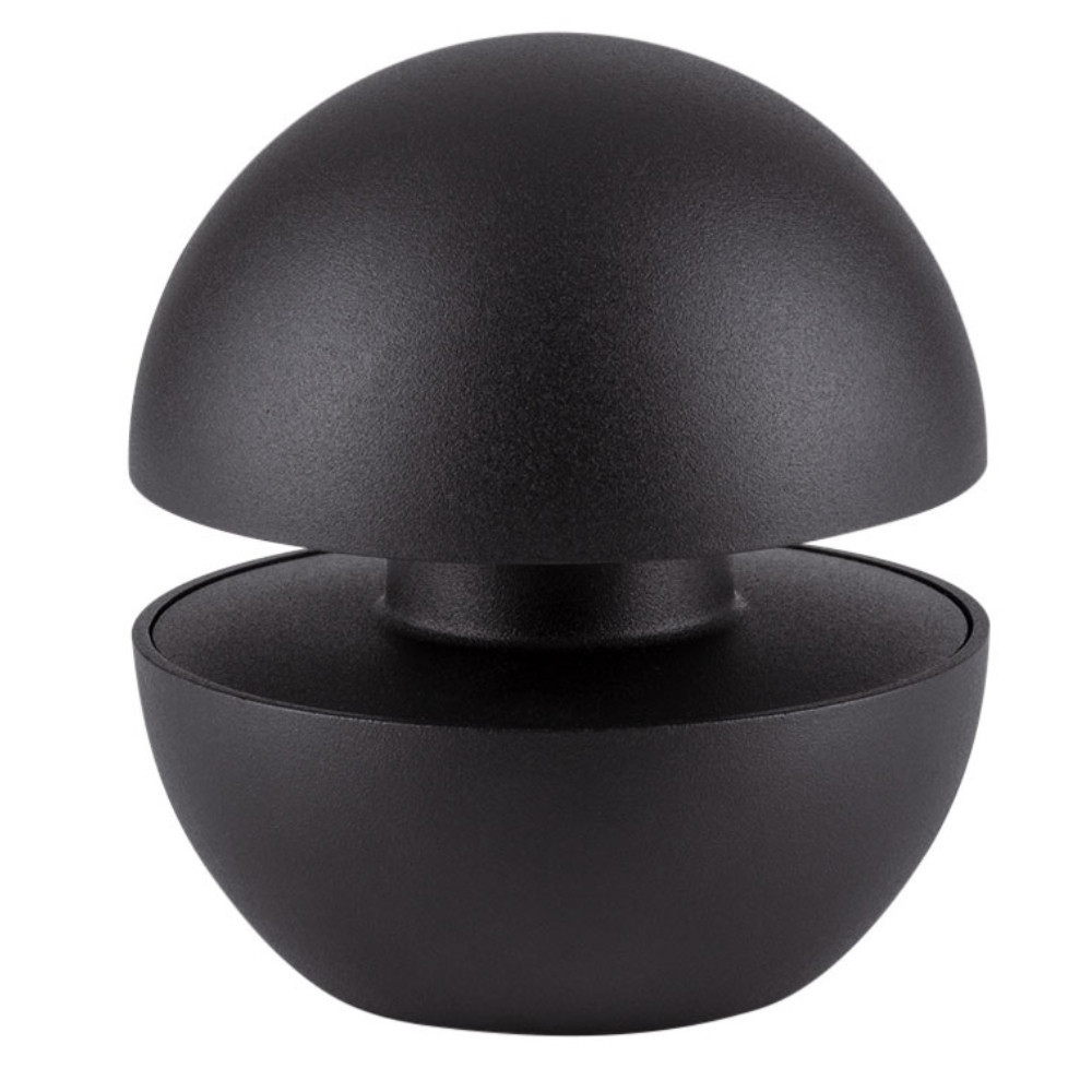 Nova Luce Černá nabíjecí stolní LED lampa Puk