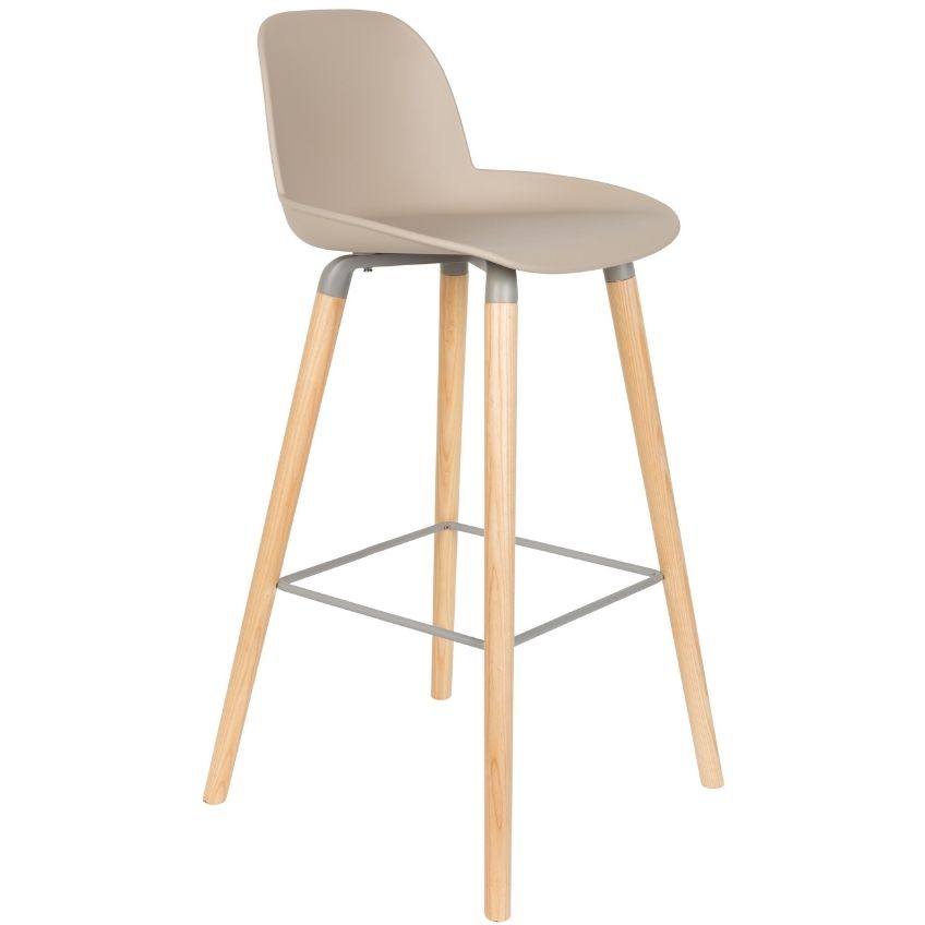 Zuiver Plastová barová židle ALBERT KUIP 75 cm – vystavený kus