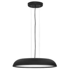 Nova Luce Černé kovové závěsné LED světlo Felicia 60 cm