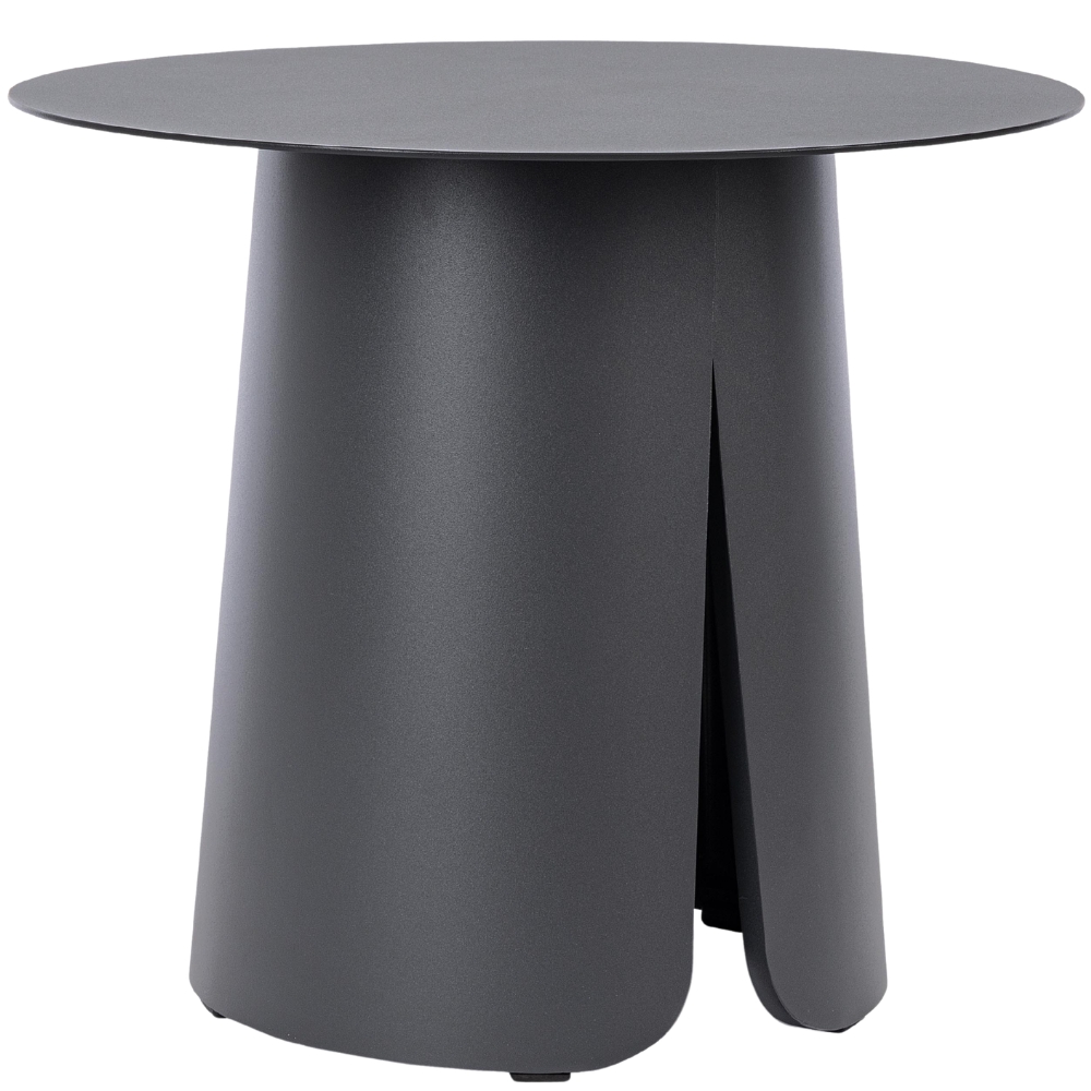Bizzotto Šedý zahradní stolek Bryan Ø45 cm