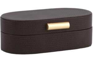 Richmond Hnědý úložný box Nova 21 x 10 cm