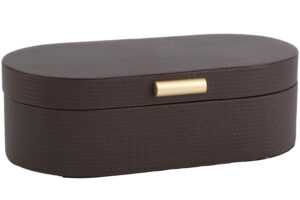 Richmond Hnědý úložný box Nova 30 x 15 cm