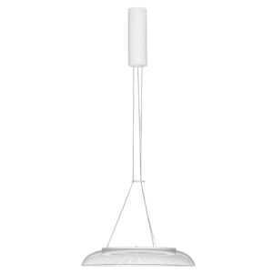 Nova Luce Bílé závěsné LED světlo Mantle 40 cm