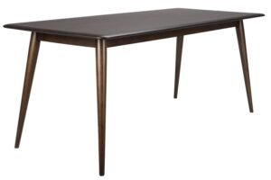 Dutchbone Tmavě hnědý dřevěný jídelní stůl ELROY 180 x 80 cm