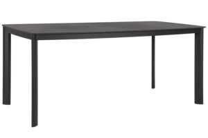 Bizzotto Tmavě šedý zahradní stůl Alcora 180 x 90 cm s keramickou deskou