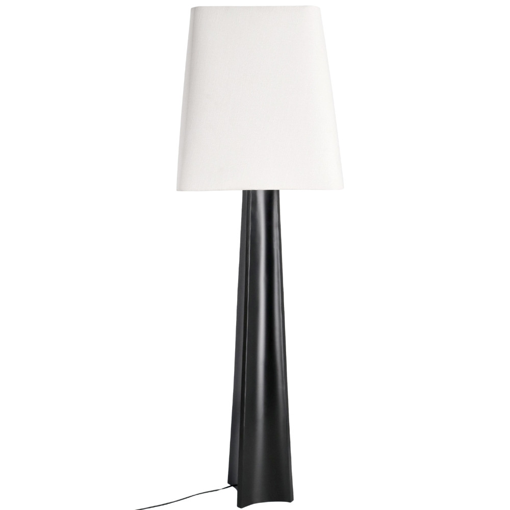Bizzotto Černobílá stojací lampa Tripura 151 cm
