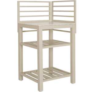 Bizzotto Béžový otevřený venkovní rohový kuchyňský modul Aria 62 cm