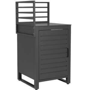 Bizzotto Šedý venkovní rohový kuchyňský modul Aria 62 cm