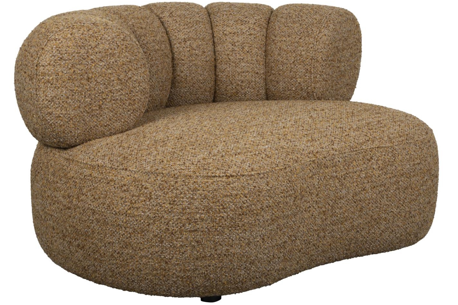 Dutchbone Hnědé čalouněné lounge křeslo DUVANE