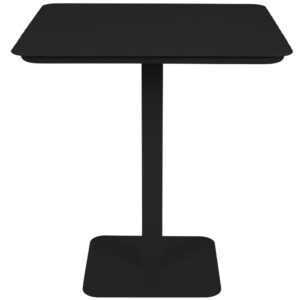 Zuiver Černý kovový zahradní bistro stůl VONDEL 71 x 71 cm