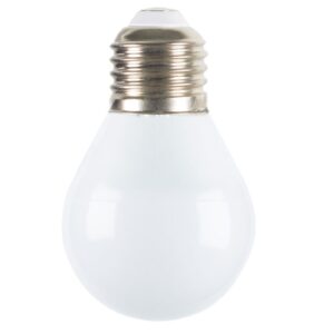 Bílá LED žárovka Kave Home E27 4W