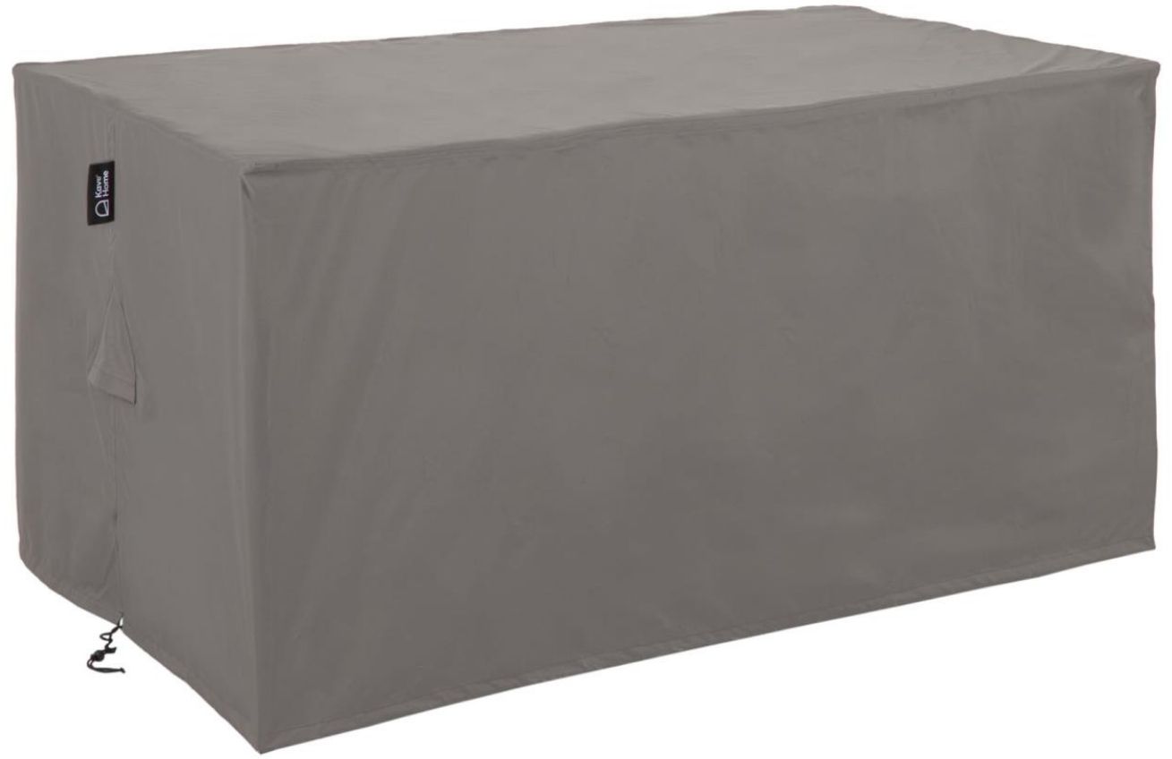 Kave Home Šedý ochranný obal na zahradní stůl Iria 170 x 110 cm