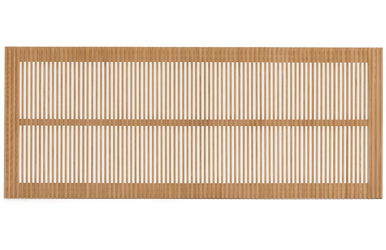 Kave Home Dubové čelo k posteli Beyla 160 cm