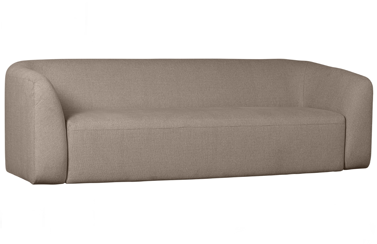 WOOOD Světle hnědá třímístná pohovka Kargo 240 cm
