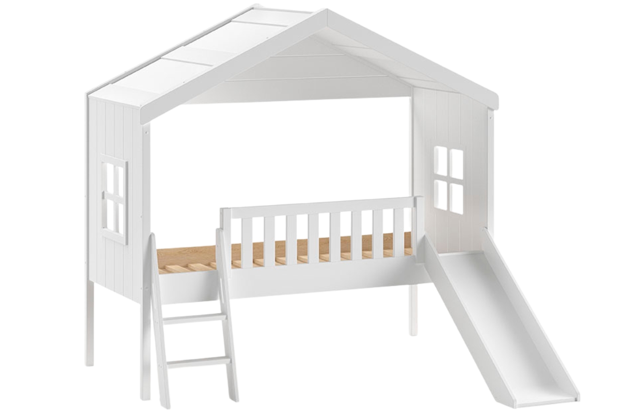 Vipack Dřevěná dětská postel Housebed 90 x 200 cm