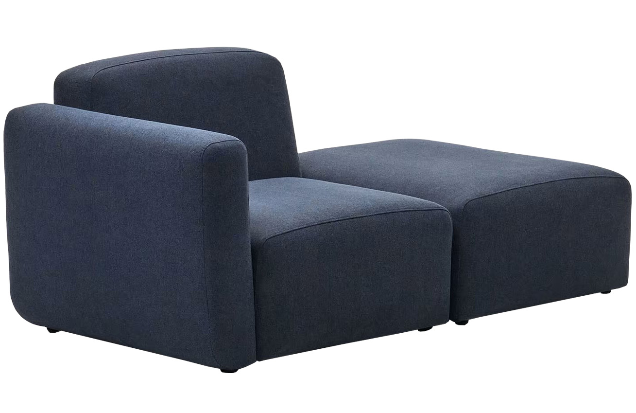 Kave Home Tmavě modrá rohová modulární pohovka Neom 169 cm