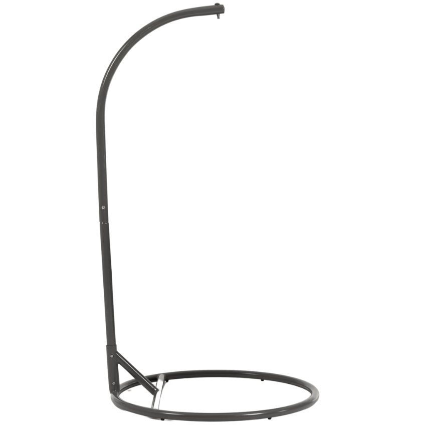 Kave Home Tmavě šedá kovová konstrukce na závěsné křeslo Dalias 195 cm