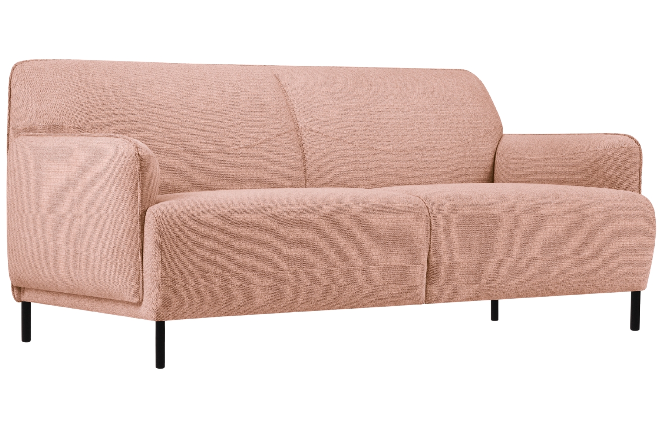 Windsor & Co Růžová dvoumístná pohovka Neso 175 cm