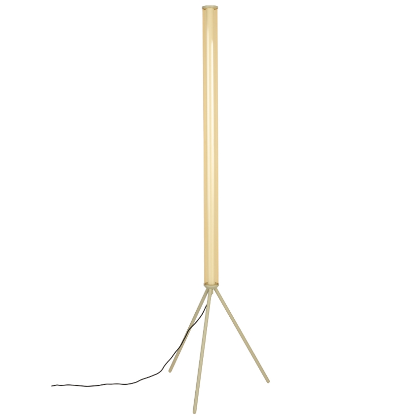 Zuiver Béžová skleněná stojací lampa SCOTTY 156 cm
