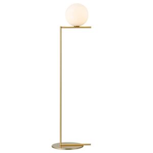 Miotto Skleněná stojací lampa Emelia 125 cm