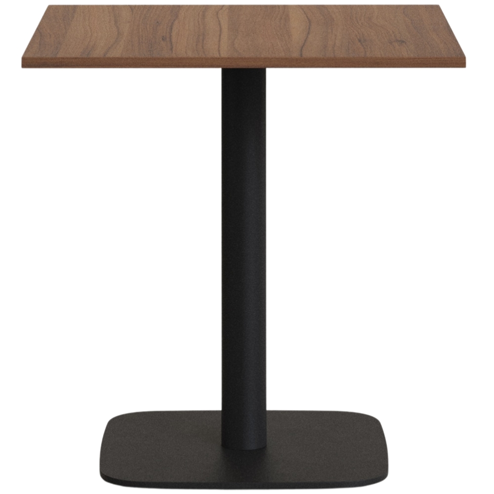 Kave Home Ořechový bistro stolek Dina 70 x 70 cm