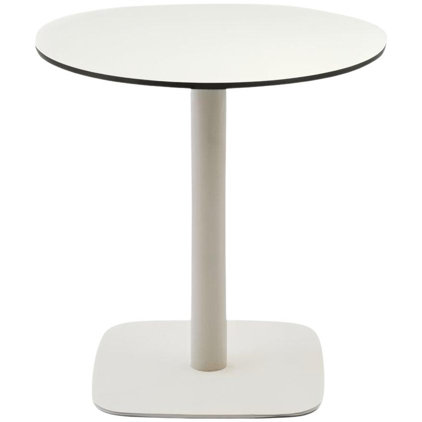 Kave Home Bílý bistro stolek Dina 68 cm