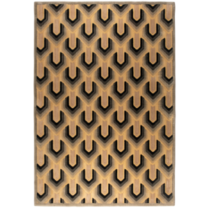 Dutchbone Žlutý koberec LOCKHART 160 x 230 cm