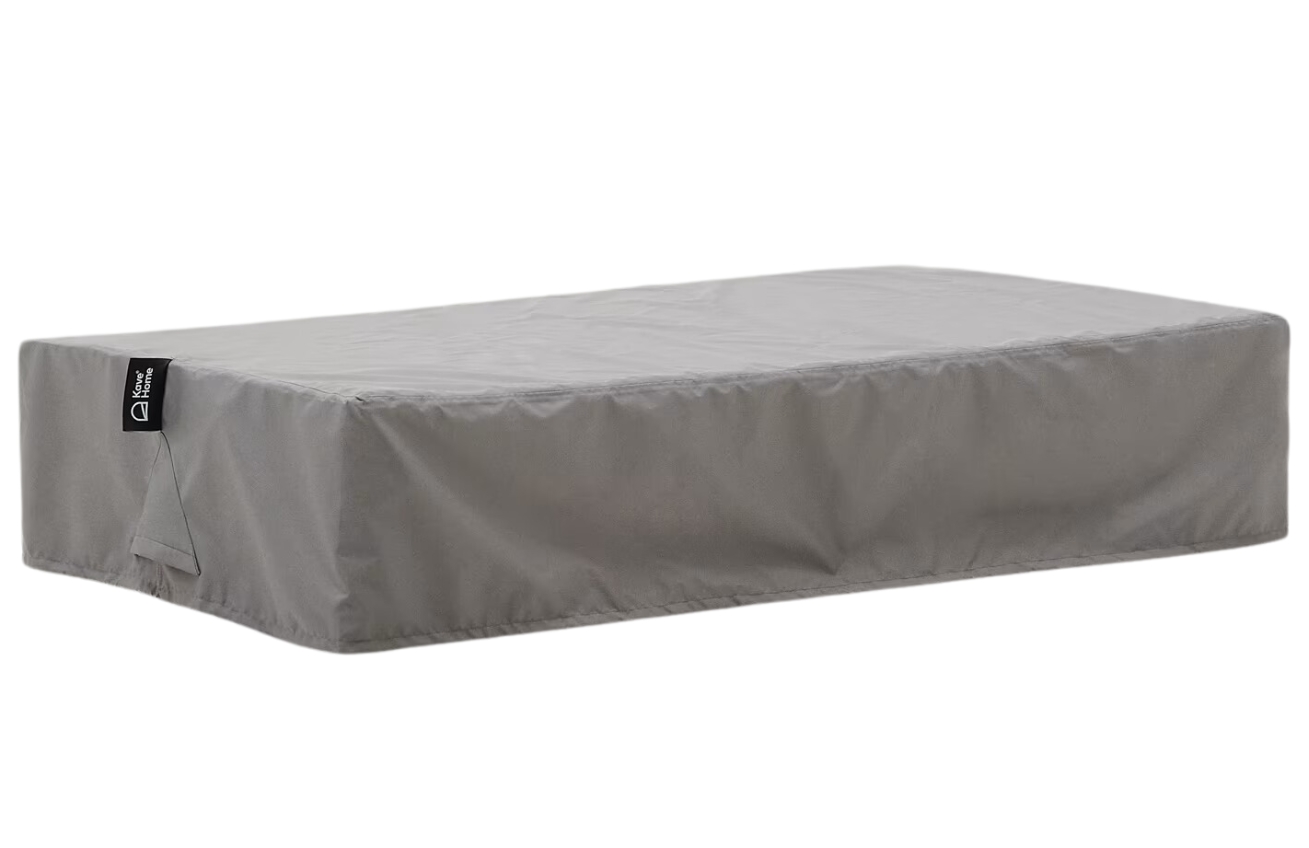 Kave Home Šedý ochranný obal na zahradní nábytek Iria 265 x 115 cm