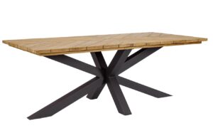 Bizzotto Teakový zahradní jídelní stůl Palmdale 200 x 100 cm