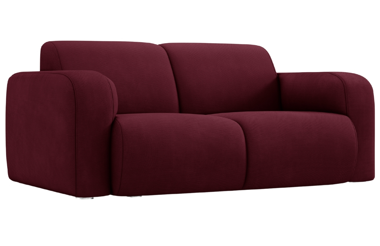 Windsor & Co Bordově červená dvoumístná pohovka Lola 170 cm