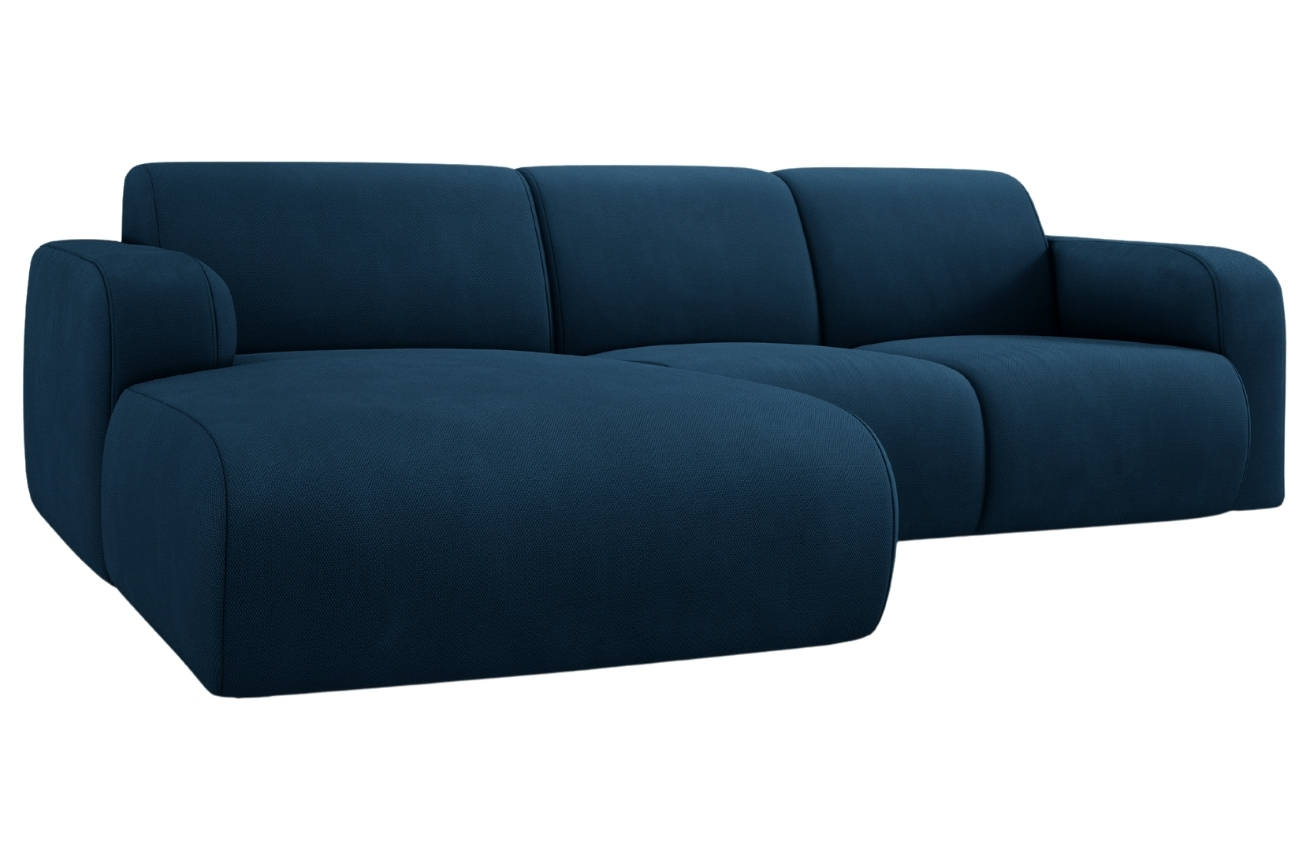 Windsor & Co Královsky modrá rohová pohovka Lola 250 cm