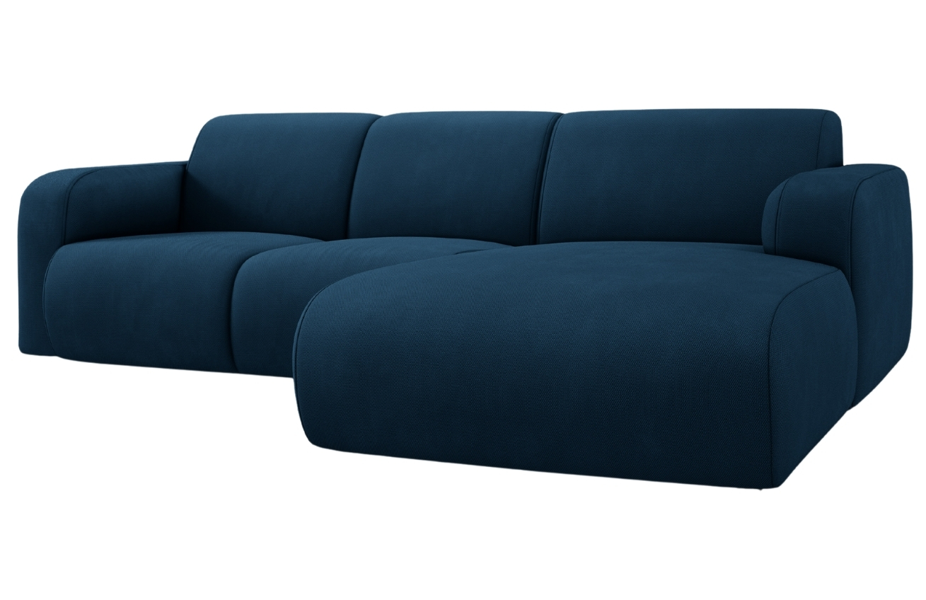 Windsor & Co Královsky modrá rohová pohovka Lola 250 cm
