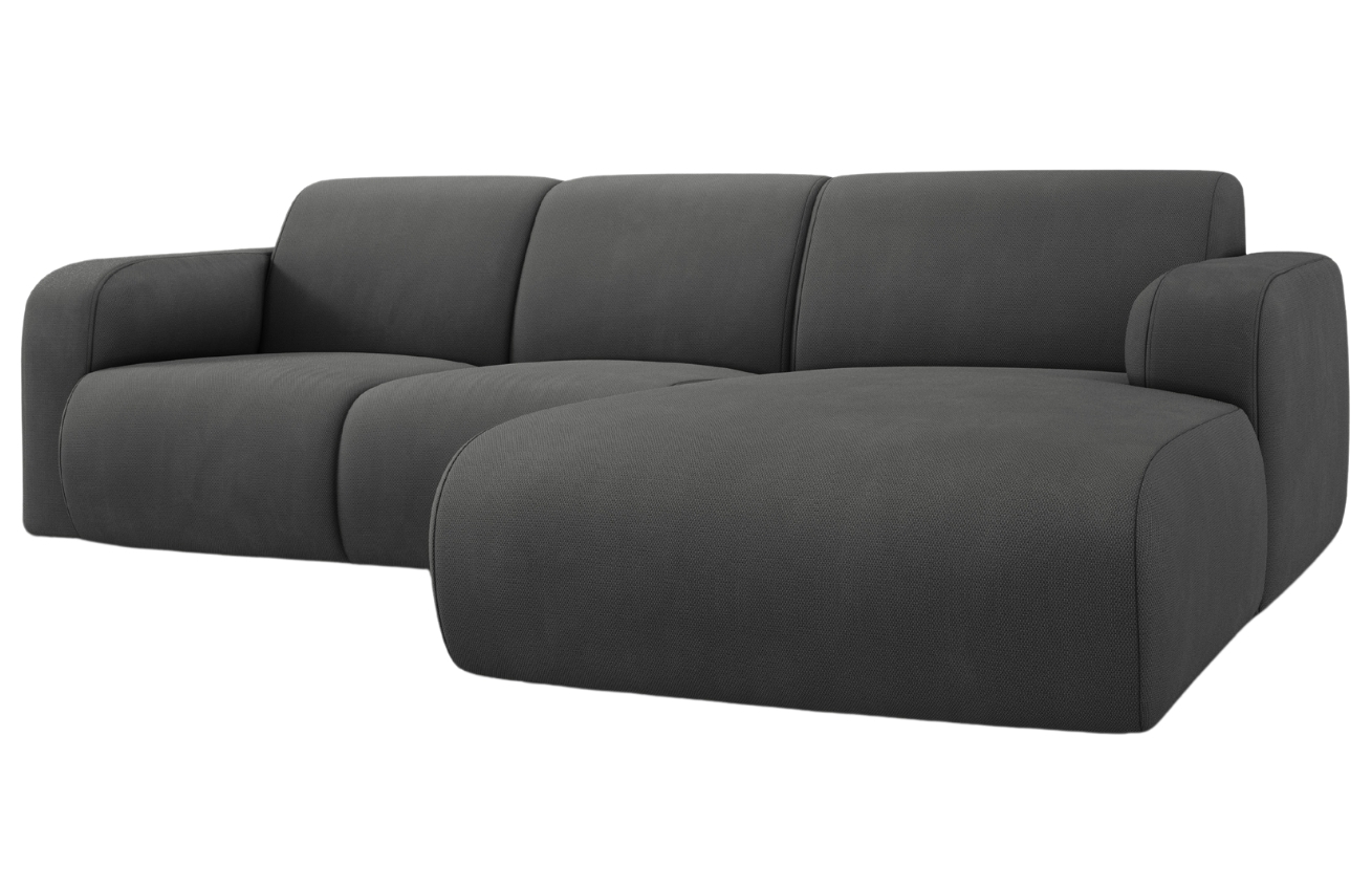 Windsor & Co Šedá rohová pohovka Lola 250 cm