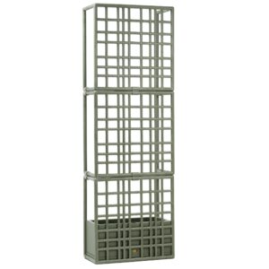 Nardi Zelená plastová samonosná živá stěna Sipario 211 x 71 cm