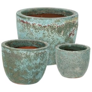 Bizzotto Set terrazzo zahradních květináčů Duyen 18/24/31 cm