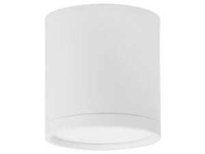 Bílé kovové stropní LED světlo Nova Luce Garf 7 cm
